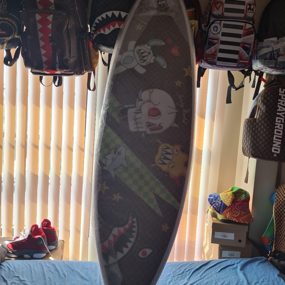 Brand new sprayground surfboard